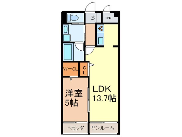 あいさきがけの物件間取画像